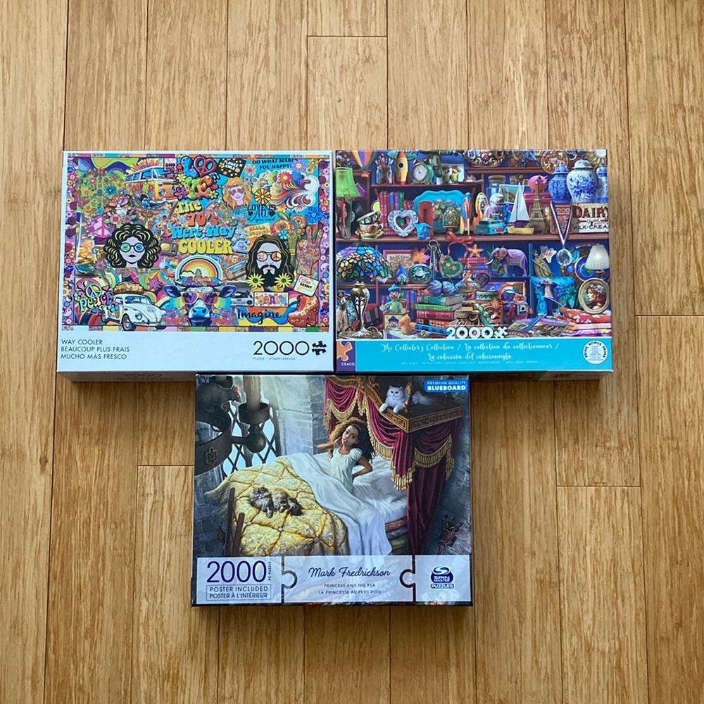 Colorful Jigsaw Puzzle Set - 2000 Pieces